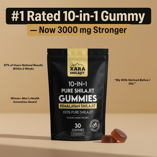 XARA SHILAJIT® 10 in 1 Alpha Gummies