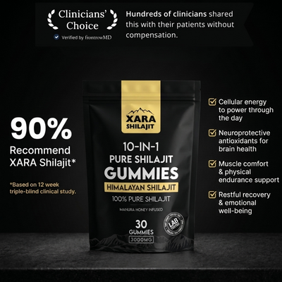 XARA SHILAJIT® Pure Shilajit Brain and nerve formula