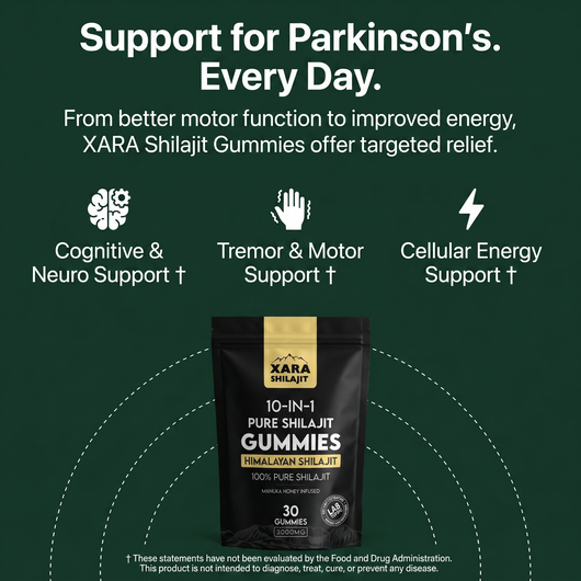 XARA SHILAJIT® Pure Shilajit Brain and nerve formula