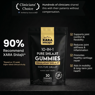 XARA SHILAJIT® Pure Shilajit joint pain relief