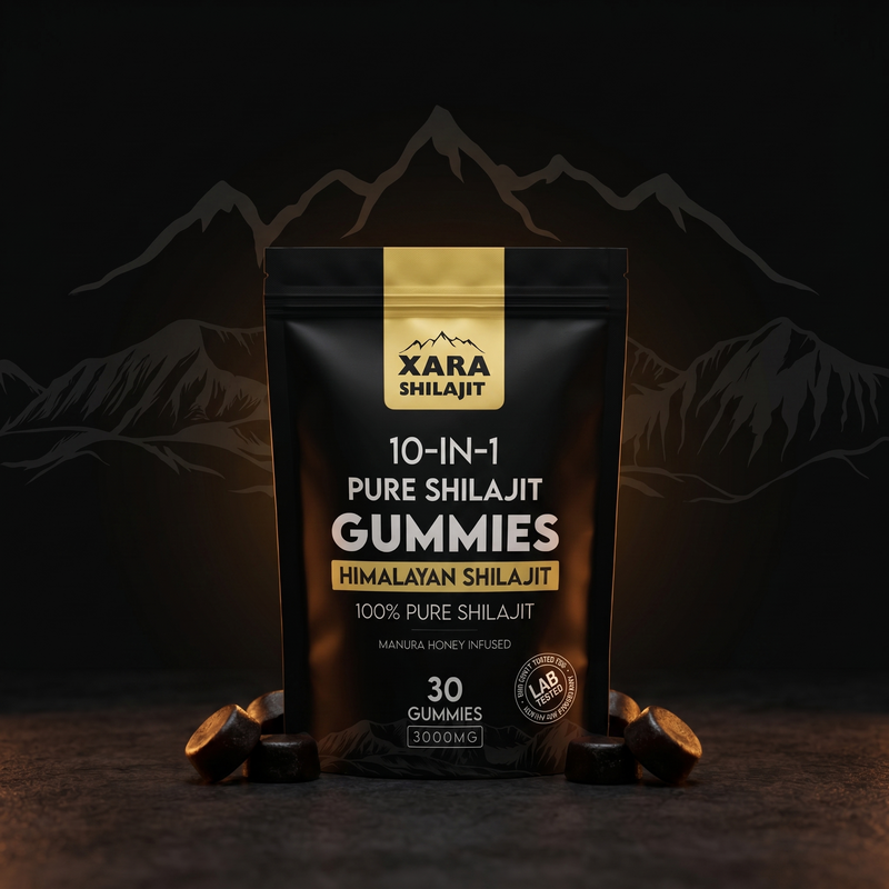 Xara 10-in-1 Shilajit Gummies