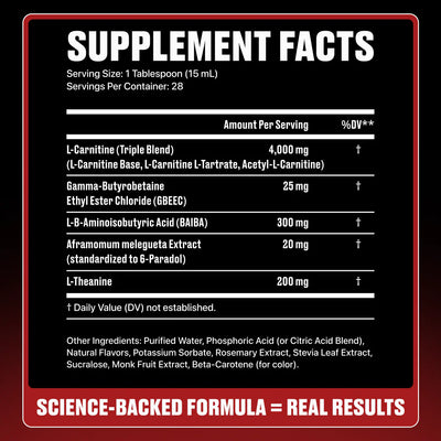 Liquid L-Carnitine 4000MG