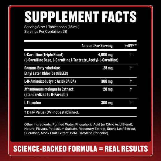 Liquid L-Carnitine 4000MG