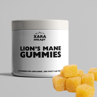 Xara Shilajit Lion's Mane Gummies
