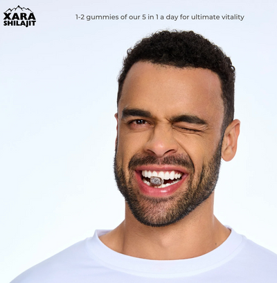 Xarashilajit® 5in1 Alpha wellness gummies