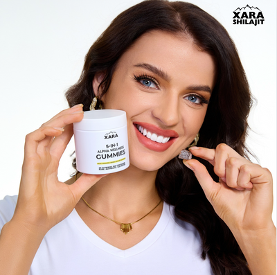 Xarashilajit® 5in1 Alpha wellness gummies