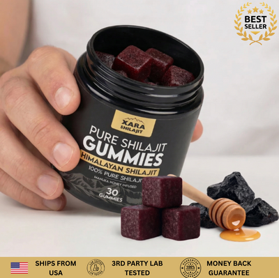 XARA SHILAJIT® Pure Shilajit Gummies BOGO