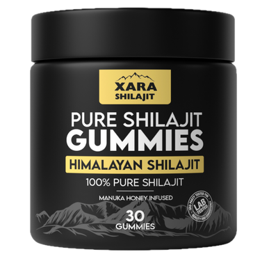 XARA SHILAJIT® Pure Shilajit Gummies 3 MONTH SUPPLY