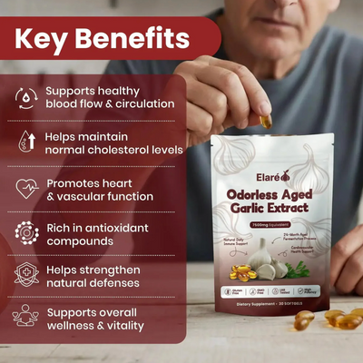 Aged Garlic Extract - 7500mg Odorless Softgels